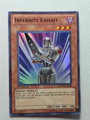 INFERNITY KNIGHT PHSW-EN099 YU-GI-OH 2011 WJB0206
