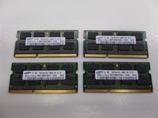 Lot of 4 - Samsung M471B5673EH1-CH9 2GB PC3-10600 DDR3-1333 Laptop Memory Module