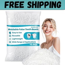10.9Oz Repair Thermoplastic Teeth Beads - Tooth Repair Kit,Moldable False Teeth