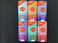 6x Lume Smooth Solid Whole Body Deodorant ASSORTED SCENT 2.6 oz - NEW