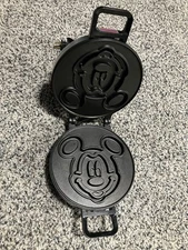 Vintage 90’s Mickey’s Waffler Vitantonio Stainless Steel Single Waffle Working