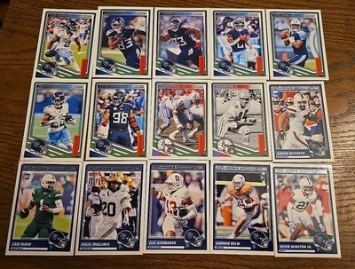 Tennessee Titans 2025 Score Football Team Set - 15 Cards