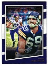 2020 Panini Donruss Jared Allen All-Time Gridiron Kings Vikings #ATGK-JA