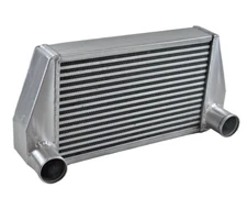 25X12X3.5'' UNIVERSAL V MOUNT TURBO INTERCOOLER FMIC 2.75" INLET/OUTLET 550HP
