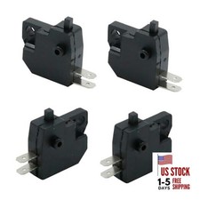 4 PCS Universal Brake Light Stop Switch with 3 Brake Light Wires, Replacement