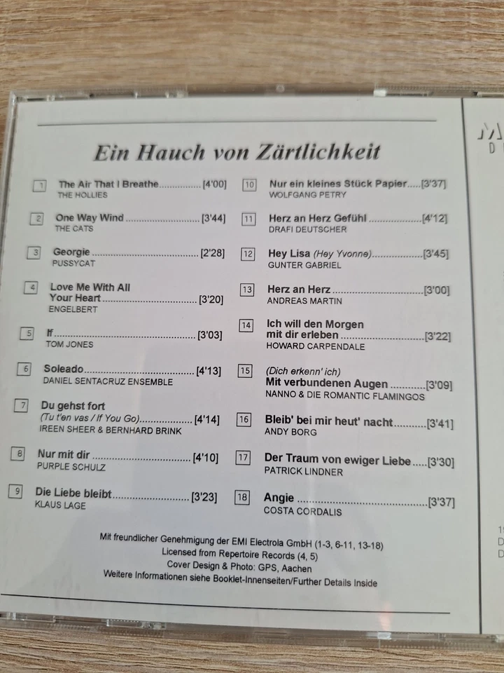 Ein Hauch Von Zärtlichkeit CD - Bild 2 von 2