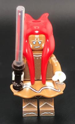 Gingerbread Ahsoka Tanno Custom Printed Lego Star Wars w/cac head pice