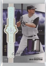 2007 Ultimate Collection Patch /25 Garrett Atkins #15 Patch