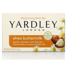 9 Pack Yardley London Soap Bars Sensitive Skin Shea Buttermilk 4 Oz Each