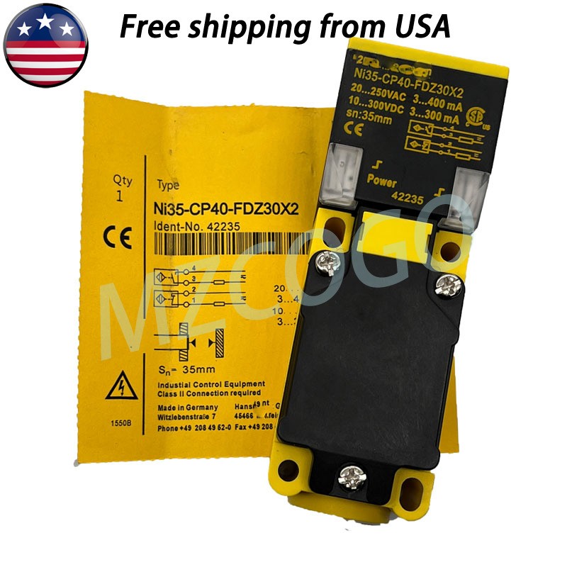 Inductive Proximity Gen. Purpose Limit Switch Sensor For Turck NI35-CP40-FDZ30X2