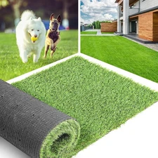 Artificial Grass Turf 5 Feet X 8 Feet, Indoor/Outdoor Synthetic Fake Grass Ru...