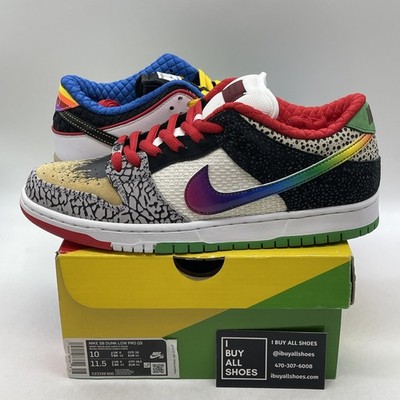Size 10 - Nike SB Dunk Low What The Paul for sale online | eBay