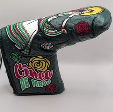 Scotty Cameron 2023 Cinco de Mayo Rosarita Putter Head Cover Green Near Mint