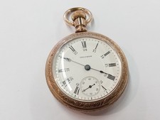 ~1908 Waltham Pocket Watch Grade No. 85 Model 1883 18s 17j P.S. Bartlett RUNS