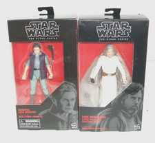 Star Wars The Black Series General Leia & Luke Skywalker 6 Action Figures NIB