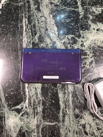 New Nintendo 3DS XL Galaxy Edition English US Console Working w/Charger + Game