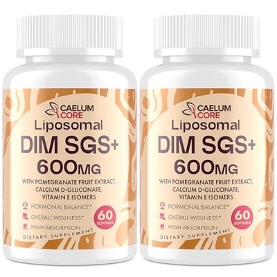 Liposomal DIM SGS Supplement - Estrogen Balance, Detox & Antioxidant Support (2
