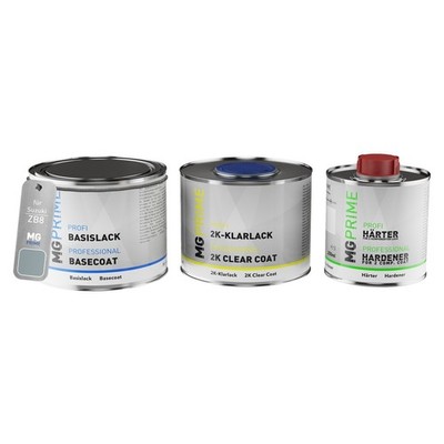 Autolack Set Dose spritzfertig für Suzuki ZB8 Moon Beam Silver Metallic 1,25L