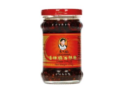 LAO GAN MA Knusprige Chili in Öl 210g | Chiliöl mit Röstzwiebeln | Crispy Chili