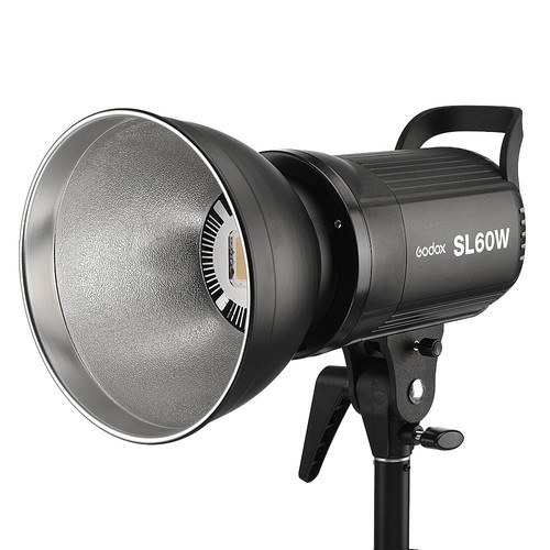 US Godox SL-60W LED Video Light+120cm Quick Set-up Deep Softbox Light Stand Kit - Picture 3 of 10