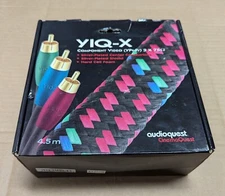 AudioQuest CinemaQuest YIQ-X Component Cable 15ft 4.5 Meter 