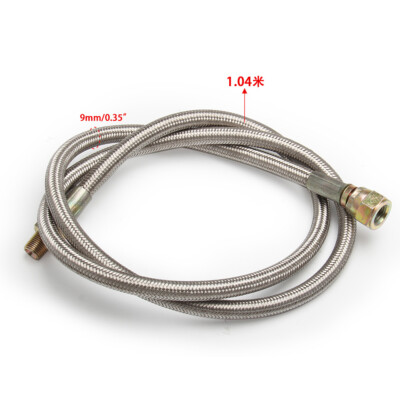 41" TURBO 90 DEGREE OIL FEED LINE KIT T3 T4 T04E T70 T60 GT45 GT35 1/8 - View #4