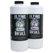 Flying Skull Z7 Enzyme Cleanser 2 Quart SET - Nutrient Uptake Genetic Root 32oz
