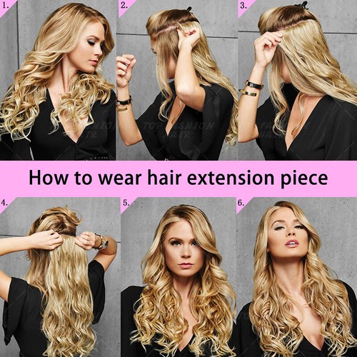 Extension Capelli Umani One Piece Clip In Remy 100% Mezza Testa Piena Balayage 100gr - Foto 23 di 43