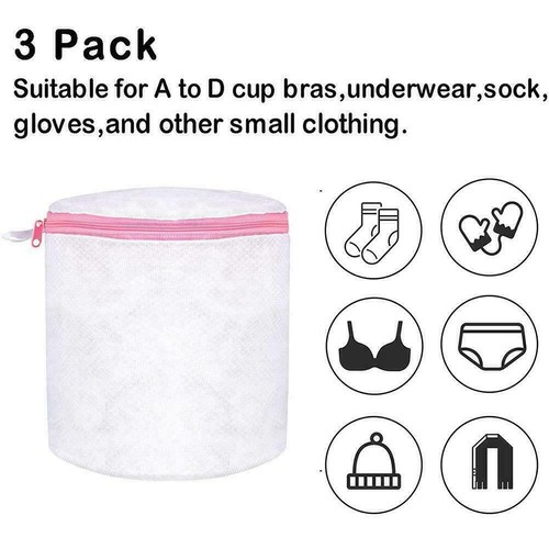 New Wash Bag Net Laundry Washing Mesh Lingerie Underwear Sock G0L9 Bra K2B0 L6N9 - Picture 9 of 12