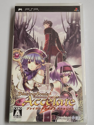 Blazing Souls Accelerate (2009, IF) Brand New Factory Sealed Japan PSP Import