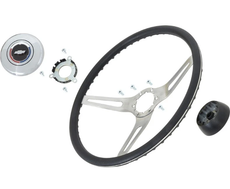 OER 15" Comfort Grip Steering Wheel Kit For 1973-1986 Chevy and GMC Trucks - Image 3 of 4