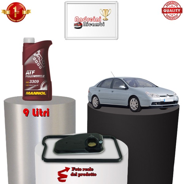 Set Filter Austausch Automatisch Und ÖL Citroen C5 2.0 HDI 100KW 136CV 2008->-image