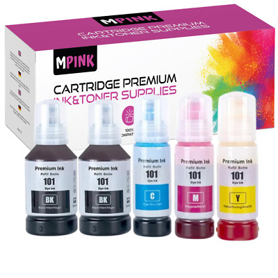 TINTE PATRONEN für Epson 101 EcoTank L4150 L4160 L6160 L6170 L6176 L6190