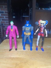 DC Action Figure Lot Batman/ Joker/Harley Quinn