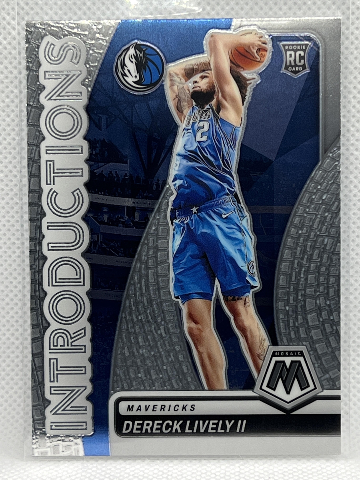 2023-24 Panini Mosaic #1 Dereck Lively II Introductions