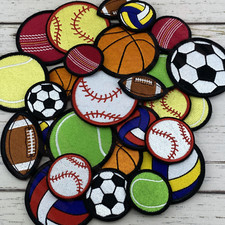 Sport Balls Embroidery Patches