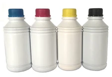 4X500ml DTF Direct to Film Inks CMYK Printer Film Hot Melt Powder Heat Transfer