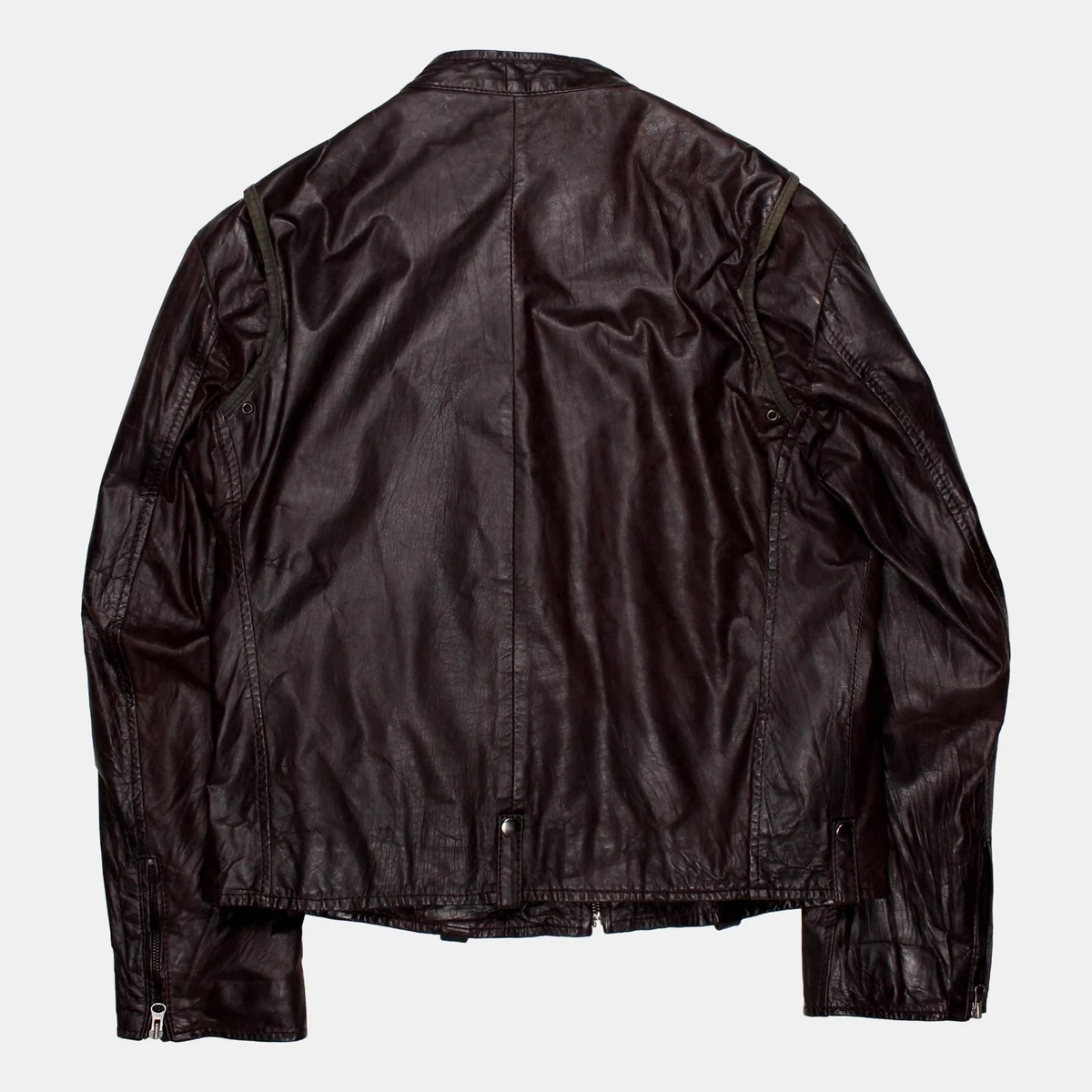Remus uomo leather best sale jacket