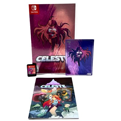 Celeste Limited Run #023 mit Sammelkarte   Sehr gut erhalten für Nintendo Switch