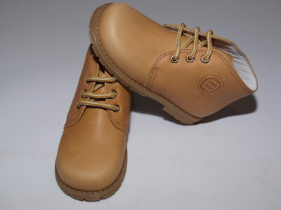ZAPATO INFANTIL CALZADO NIÑO NIÑA ANDANINES F27610 KIWI MIEL PIEL TOMCAT BISCOTO