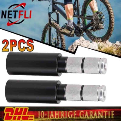 2X Fahrrad Gabelschaftverlängerung Fahrrad Gabel Vorbau Lenkererhöhung Extender