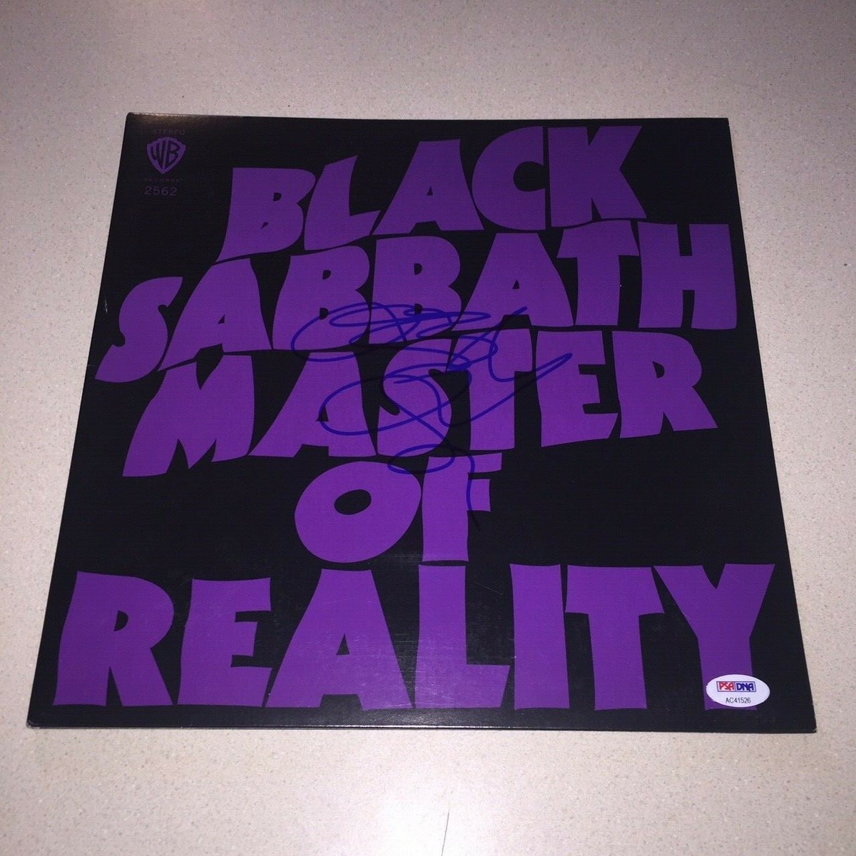 OZZY OSBOURNE signed autographed MASTER OF REALITY BLACK SABBATH