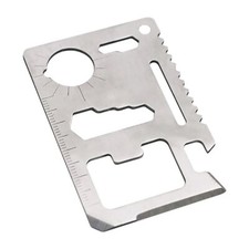 11 Function Credit Card Sized Multi-tool - 20 Pack