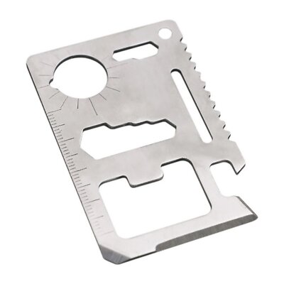 11 Function Credit Card Sized Multi-tool - 20 Pack