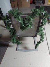 CHRISTMAS GARLAND FOR FIREPLACE INDOOR/OUTDOOR WIRED ONE STRAND GREEN