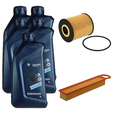 FEBI BILSTEIN Inspektionspaket 5L BMW Twin Power Turbo 5W-30 für Mini R56 Cooper