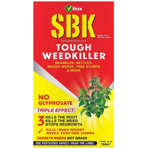 Vitax SBK Tough Weedkiller Brushwood Tree Stump Bramble Root Strong