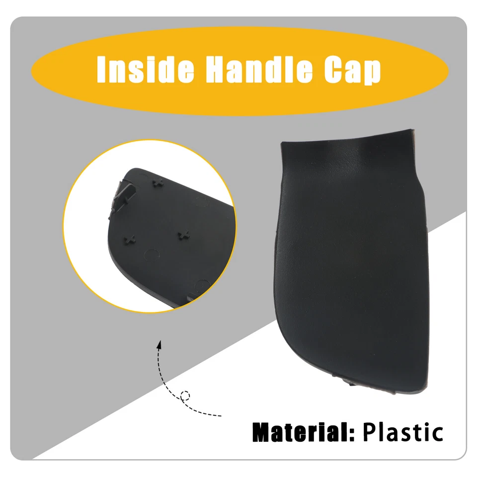 Tapa de moldura de manija de puerta interior lado izquierdo para Nissan Titan 2014-2019 Foto 4 de 4