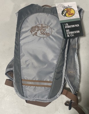 Bass Pro Shops 1.5L Hydration Pack - Black/Gray