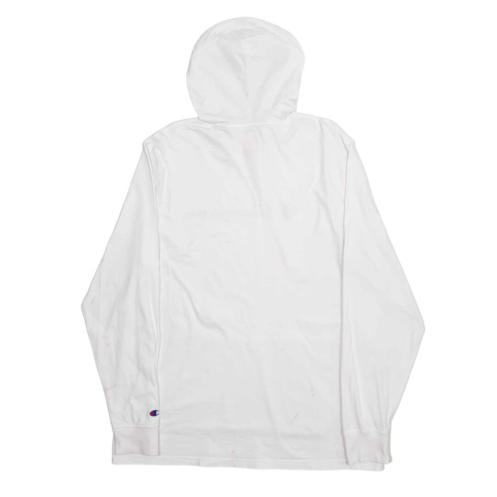 CHAMPION Hoodie Cotton Jumper Sweatshirt Mens M image 4